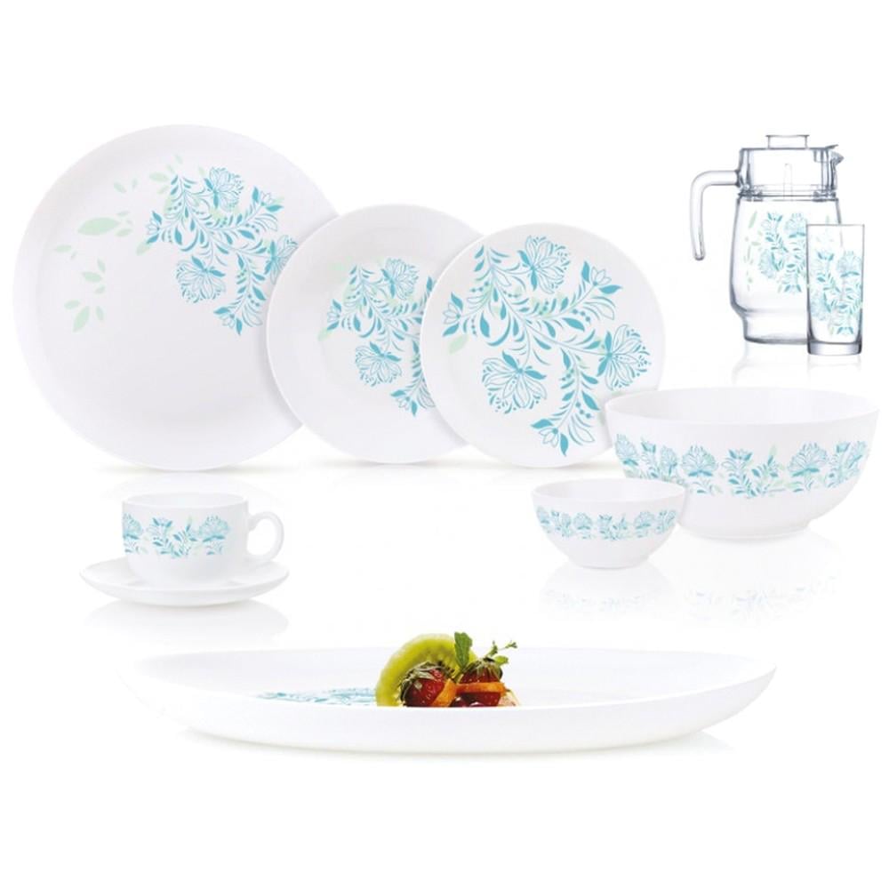 Сервіз Luminarc Diwali Frescura Turquoise 46 пр. (Q7823)