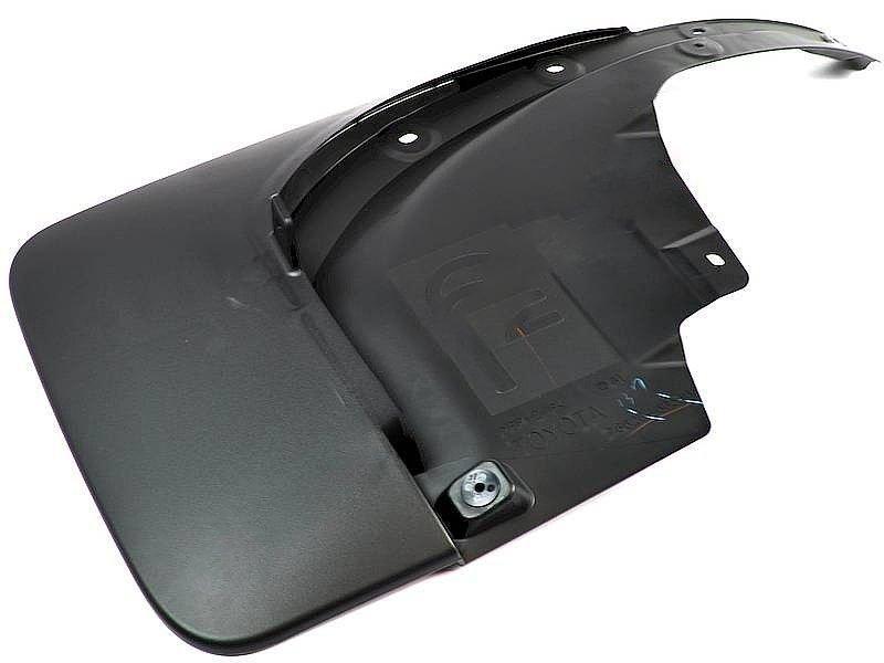 Брызговики автомобильные задние правые для Toyota Land Cruiser 200 '16- резиновые Черный (76625-60350)