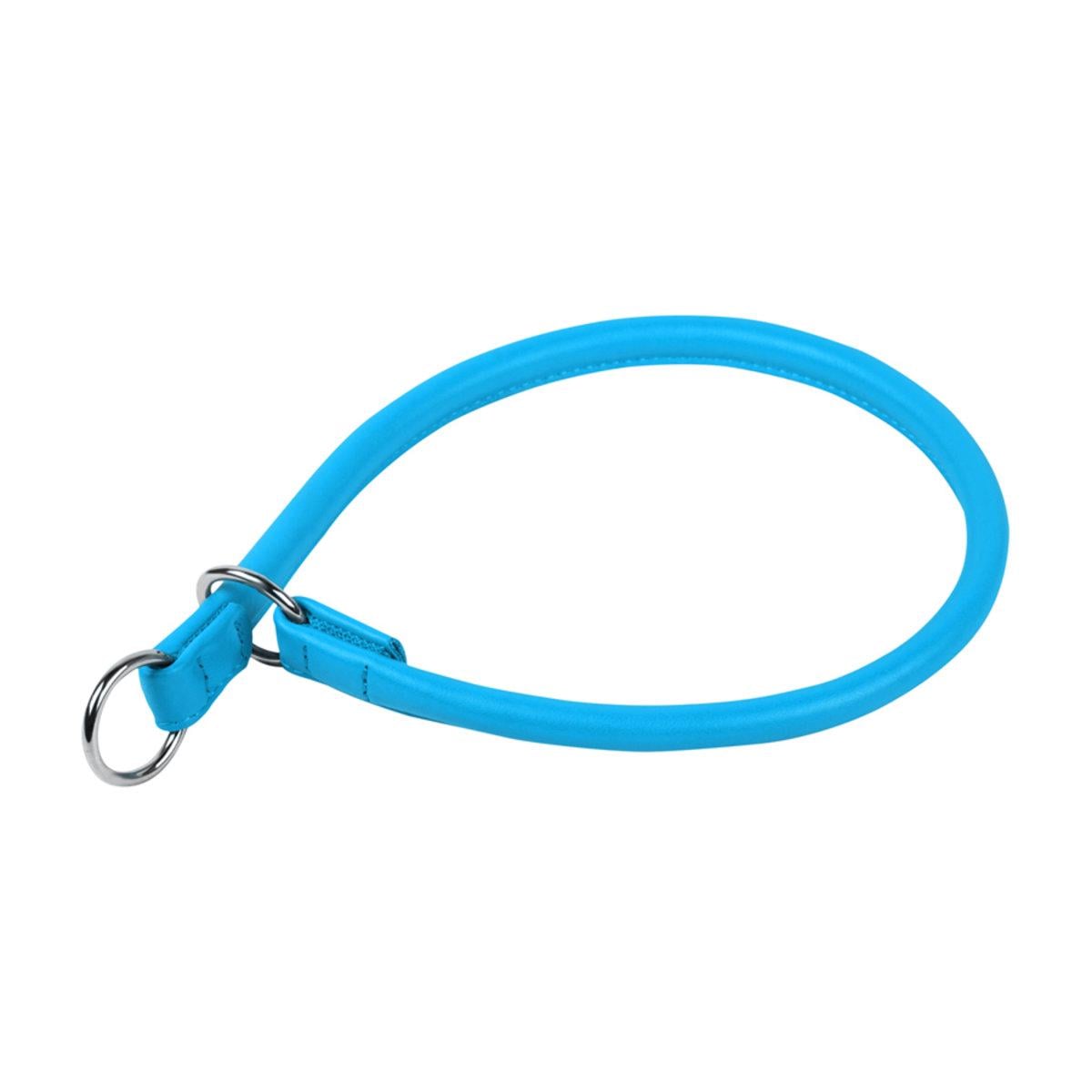 Ошейник-удавка Collar Glamour рывковый 10 мм 45 см Голубой