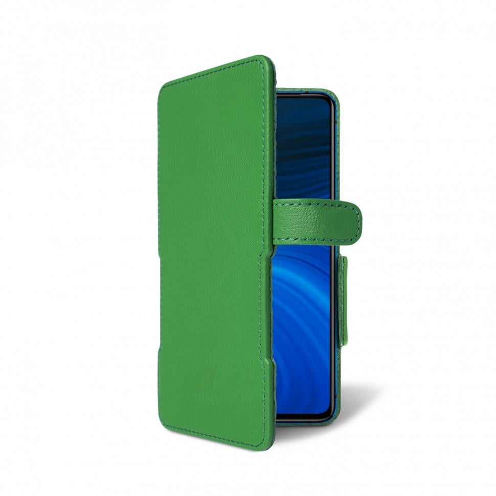Чехол книжка Stenk Prime для Realme X2 Pro Зеленый (66745)
