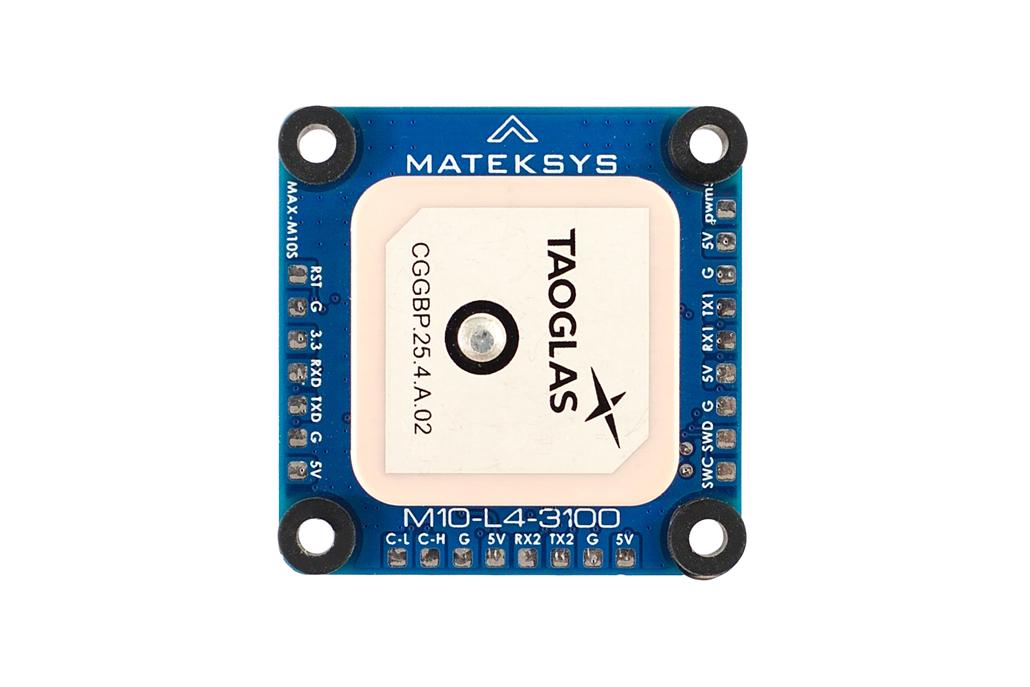 Приймач GPS Matek M10-L4-3100 з компасом та СAN-хабом (55943)