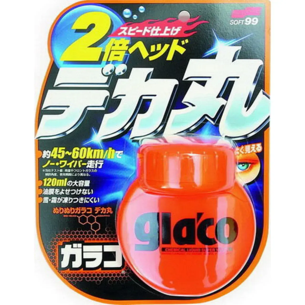 Антидощ SOFT99 Glaco Roll On Large 120 мл (SF-04107)