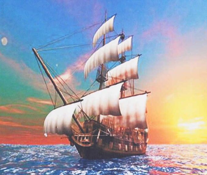 Картина за номерами TK Group 31879 30 Вітрильник 40х30 см (121732)