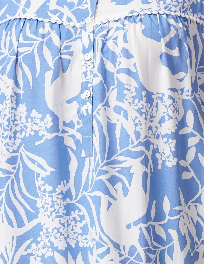 Рубашка ночная NORA ROSE Elizabeth 1525 14/L с животным принтом Голубой (5051877346192) - фото 4 Рубашка ночная NORA ROSE Elizabeth 1525 14/L с животным принтом Голубой (5051877346192) - фото 4