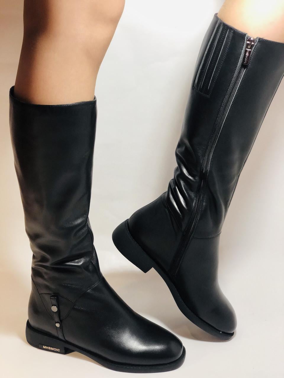 Сапоги женские зимние Erisses р. 37 24,0 см Черный (2419)