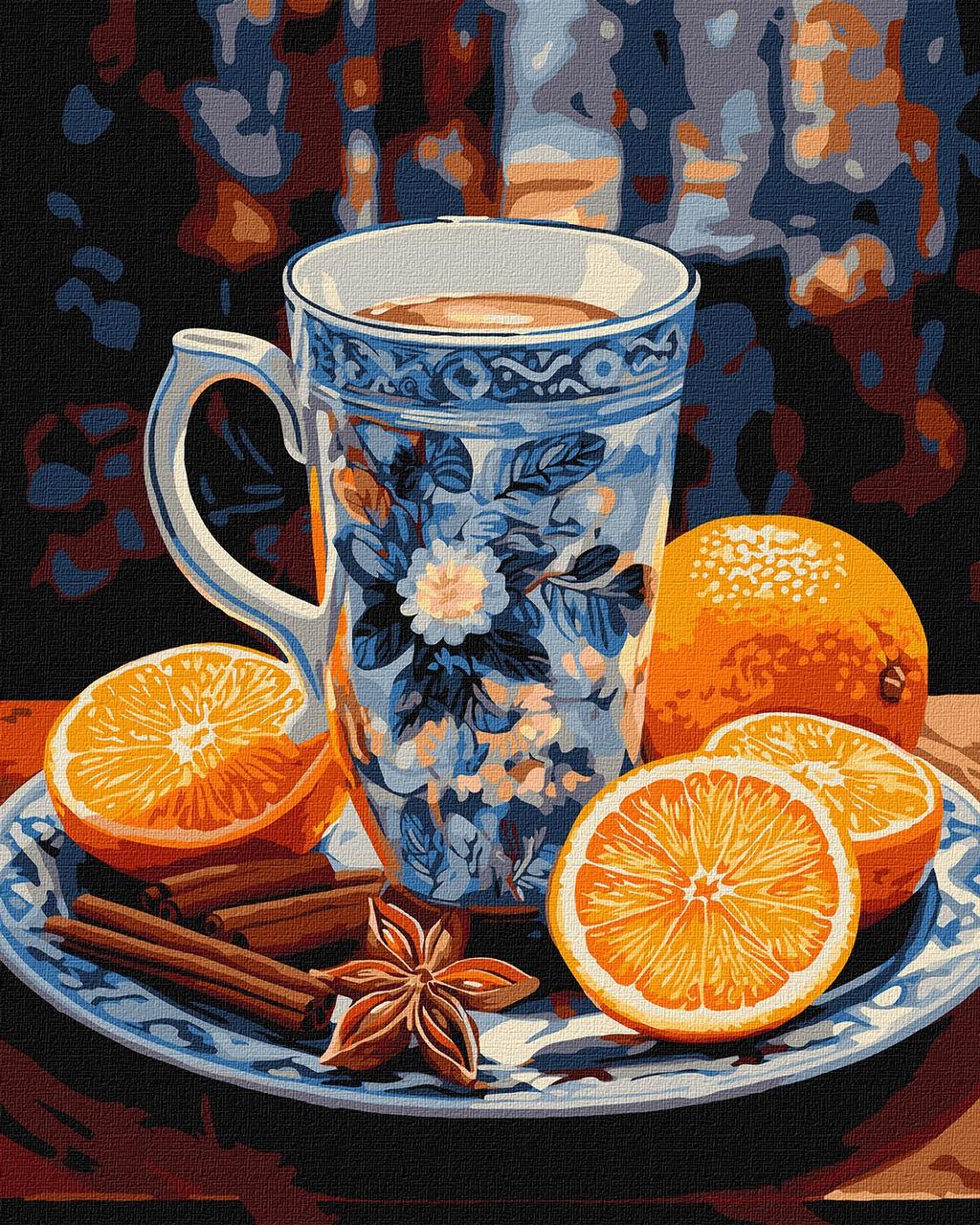 Картина по номерам Ideyka Кофейная гармония 40х50 см (2824290035)