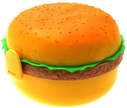 Ланч-бокс Qlux Burger пластиковий 13х9 см