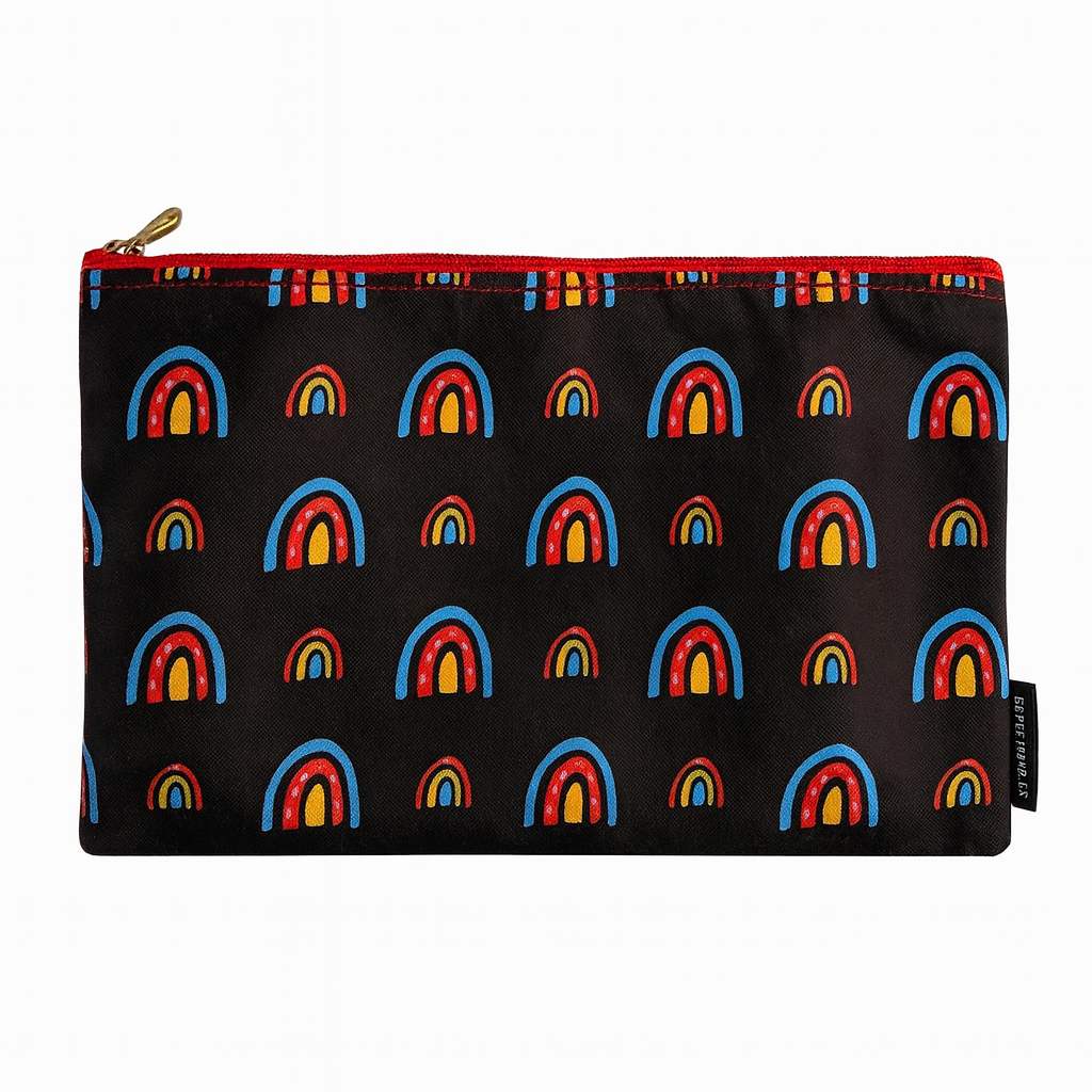 Комплект косметичок Presentville Double Кольорові арки 2шт. (K2D_21M008_ZHL)