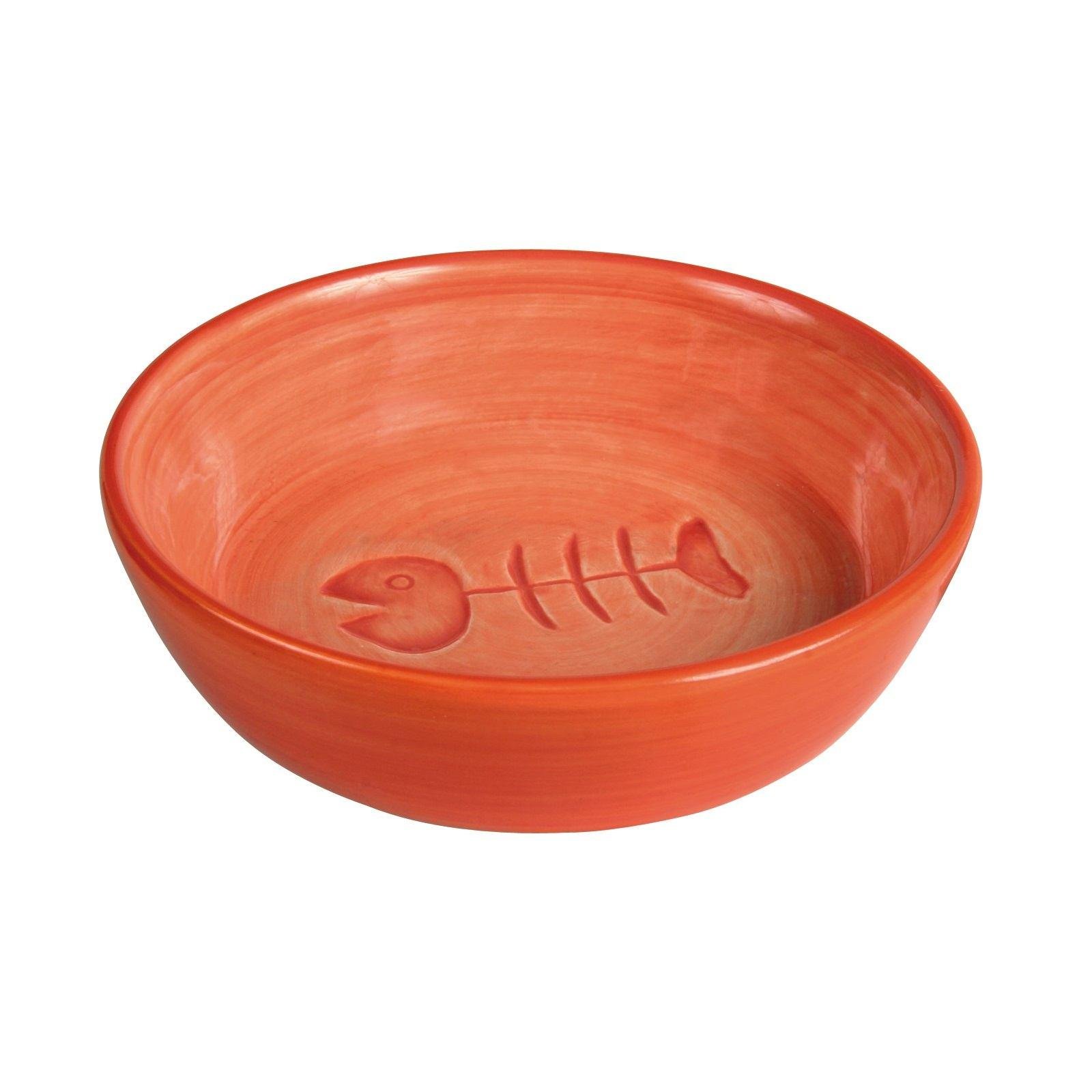 Миска для котов Trixie керамическая 13 см Красный (24492)