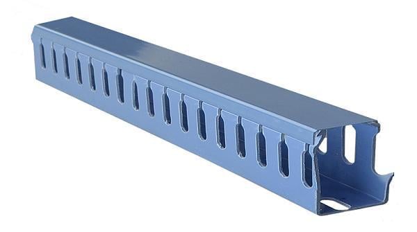 Короб перфорированный АСКО 30x40 мм 2 пог. м ПВХ Синий (A0070020021)