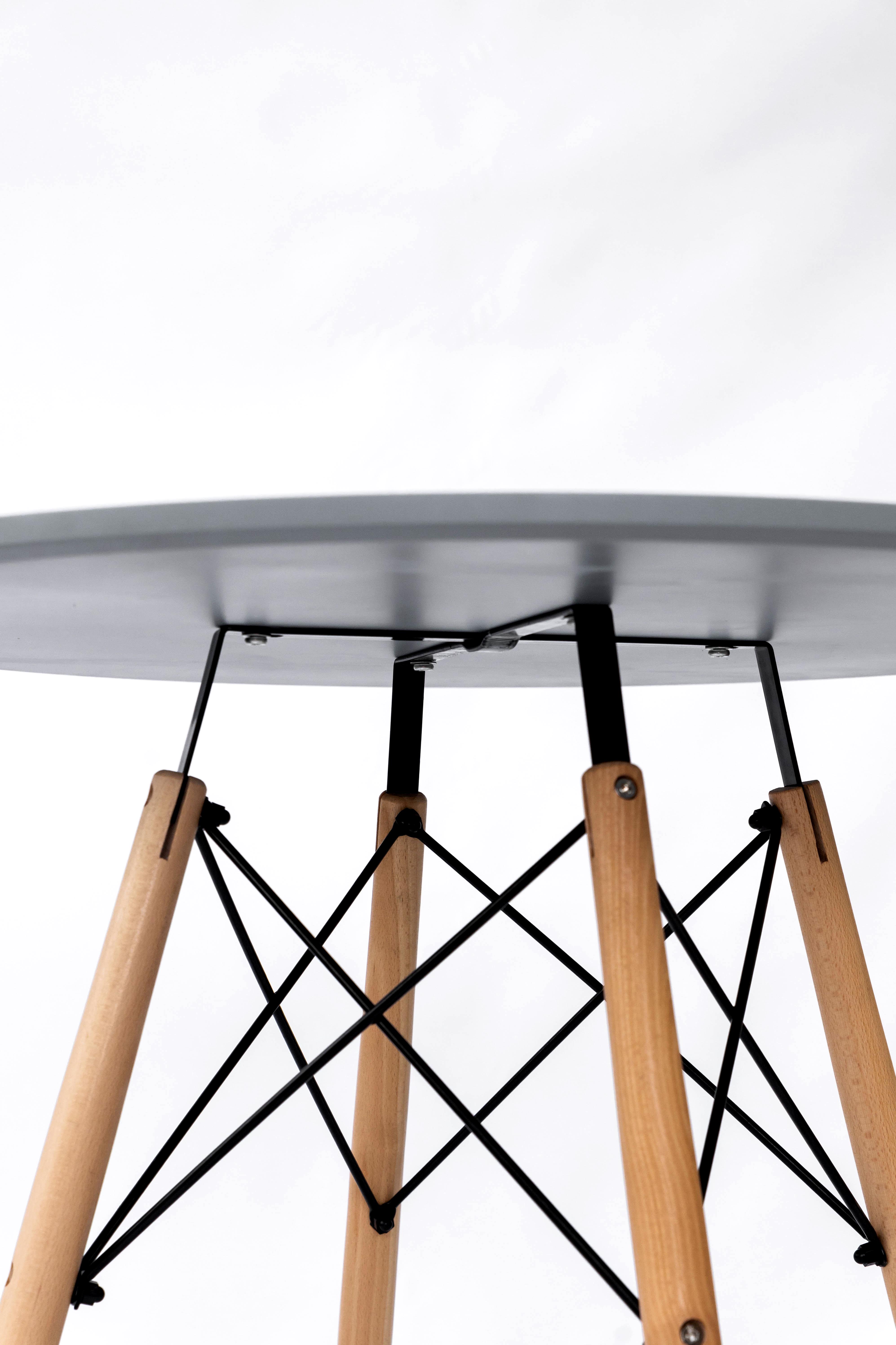 Обеденный стол Джастин ЭТНА D 1000 мм Серый МДФ (GAА0051830) - фото 6 Обеденный стол Джастин ЭТНА D 1000 мм Серый МДФ (GAА0051830) - фото 6