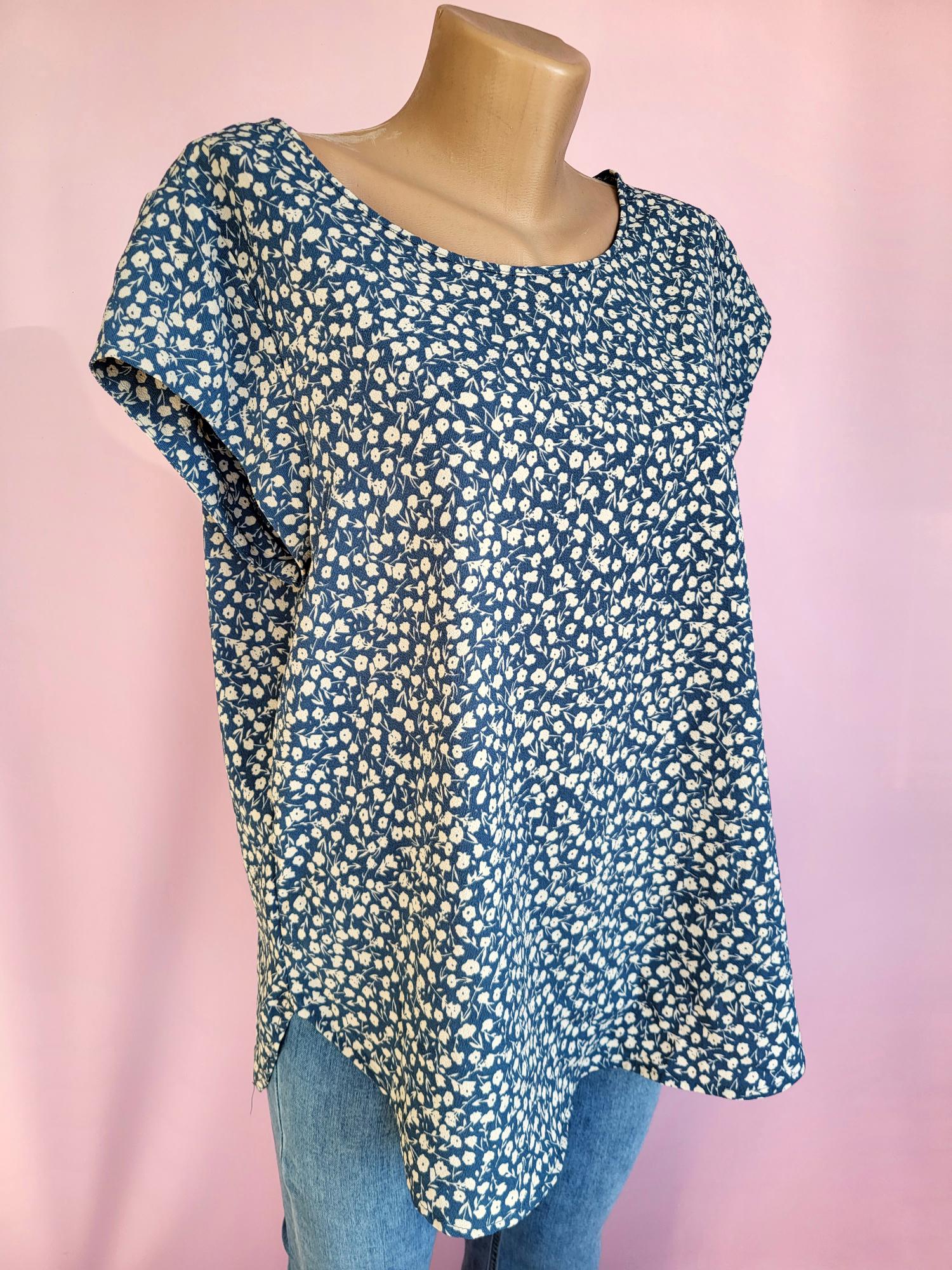 Блуза с молнией Only 11205 2XL Синий (50) - фото 5 Блуза с молнией Only 11205 2XL Синий (50) - фото 5