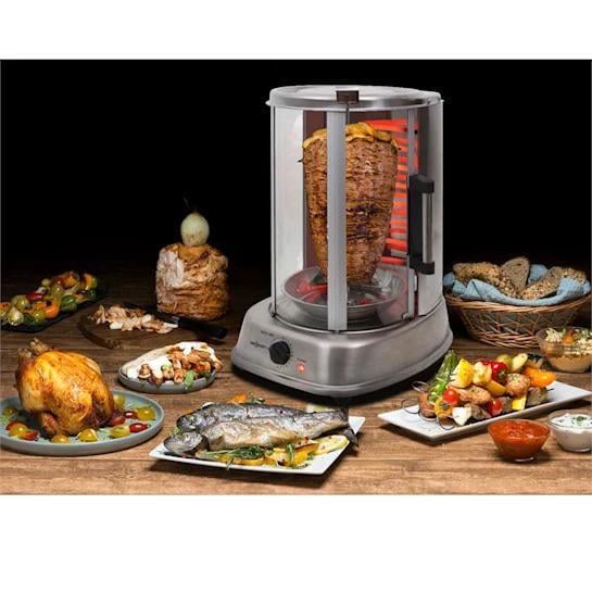 Гриль OneConcept Kebap Master Pro вертикальный 1500 Вт (10009355) - фото 3