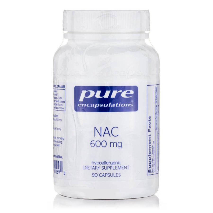 Аминокислота Pure Encapsulations NAC 600 мг 90 капс. (8086)