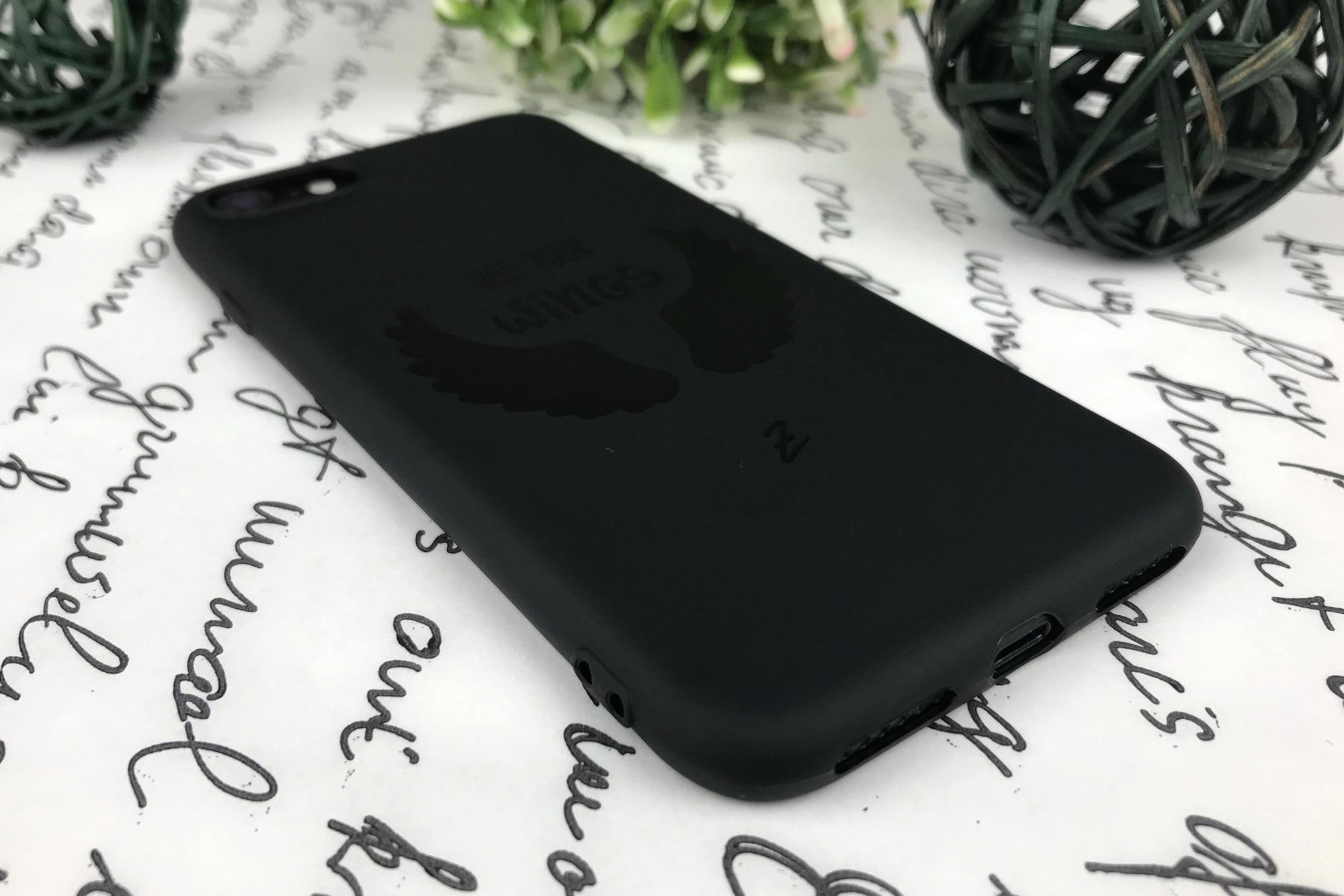 Силиконовый чехол Zorrov для Apple iPhone 11 - Wings (12180040179072055) - фото 3