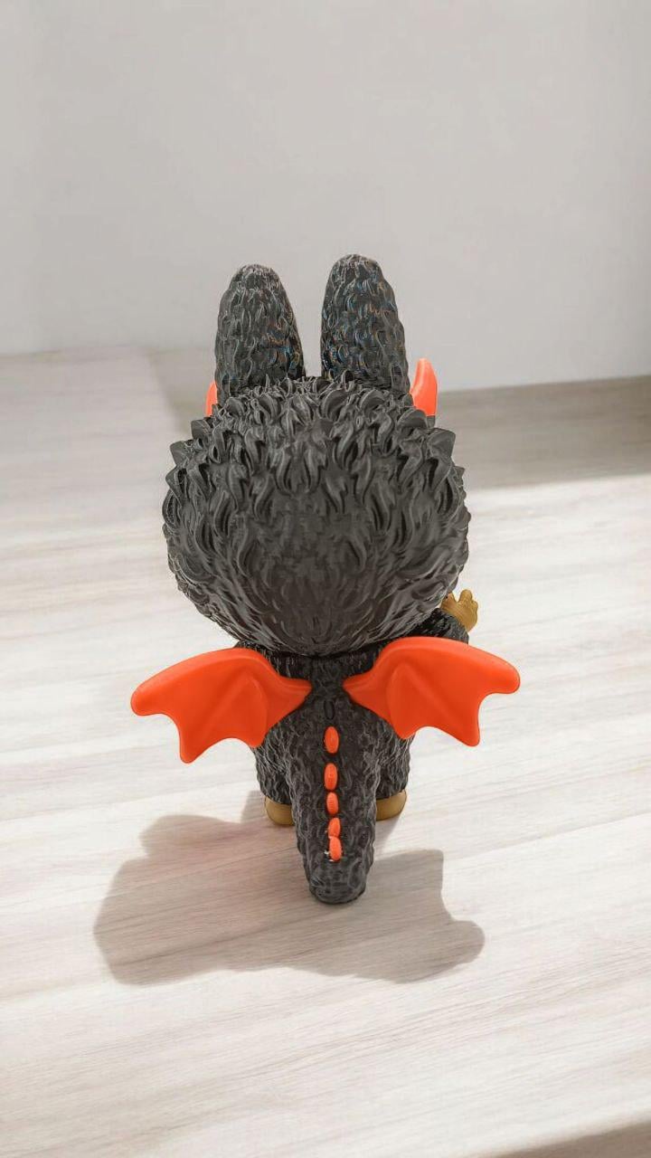 Детская игровая фигурка Лабубу Демон 3Д пластиковая (27471997) - фото 2