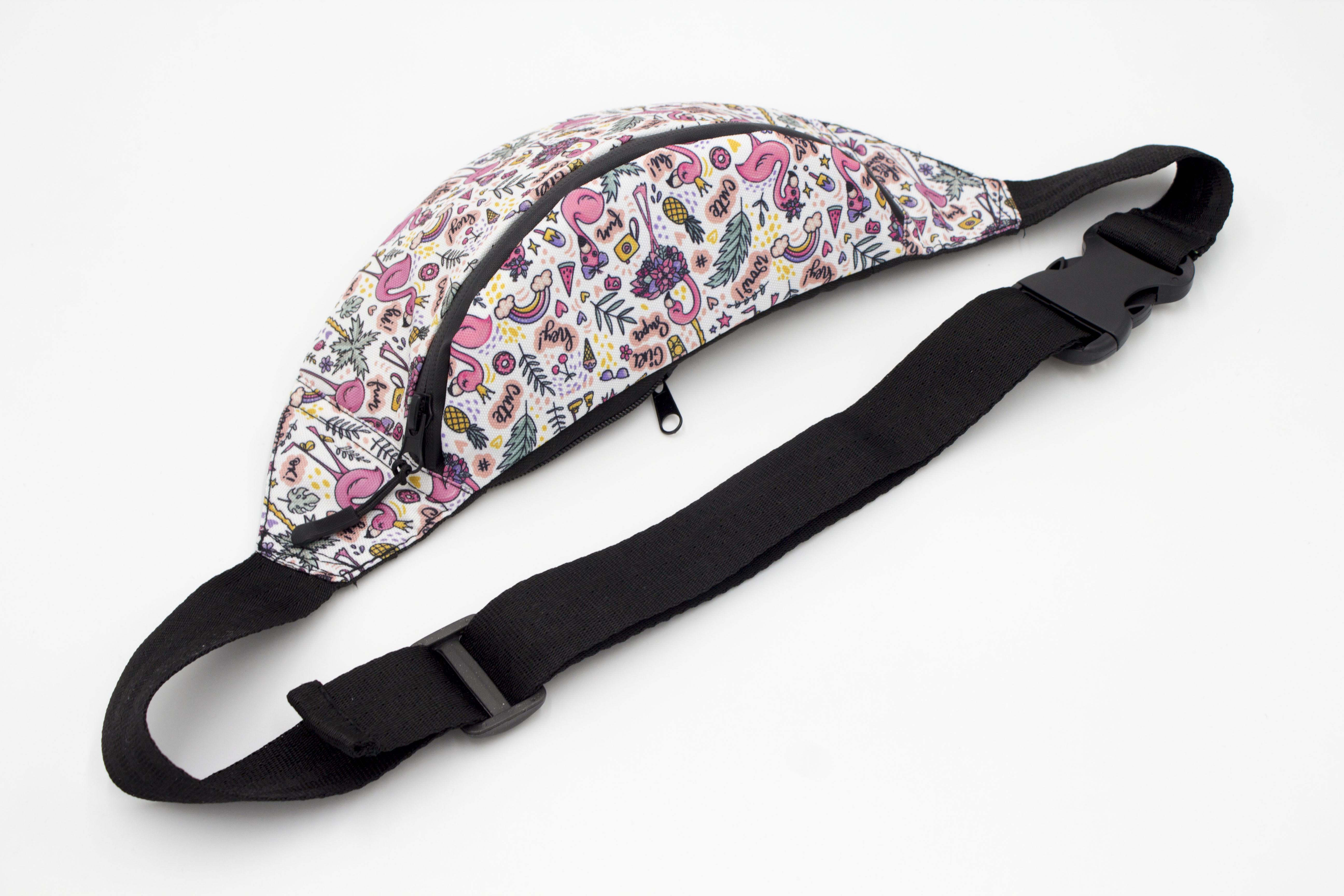 Сумка бананка Фламінго (BT-025) - фото 7 Сумка бананка Фламінго (BT-025) - фото 7