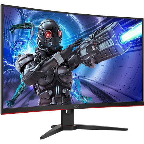 Монитор AOC C32G2ZE/BK Black (9875562) - фото 2
