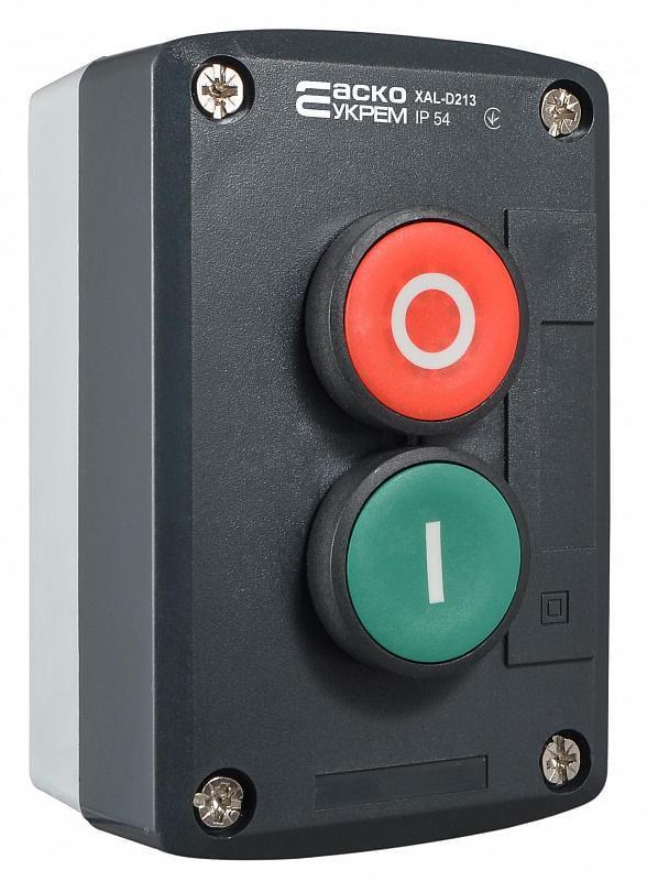 Пост кнопочный двухместный Старт-Стоп XAL-D213 (A0140020061)