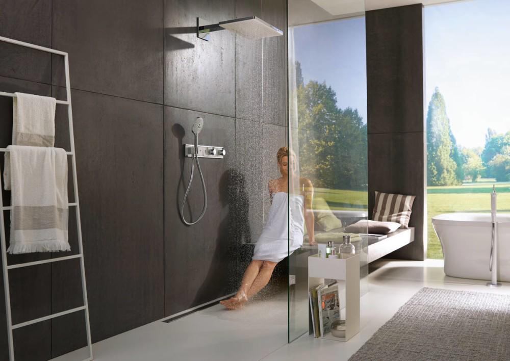 Верхній душ Hansgrohe RAINMAKER SELECT 24007400 466x300 мм Білий (115307) - фото 6