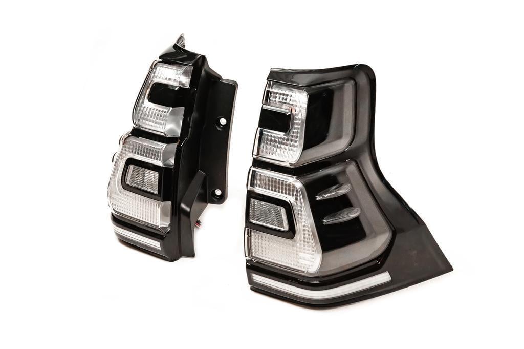 Автомобильные задние фары BlackEdition V1 Plus 2017-2024 для Toyota Land Cruiser Prado 150 2 шт. (114115)