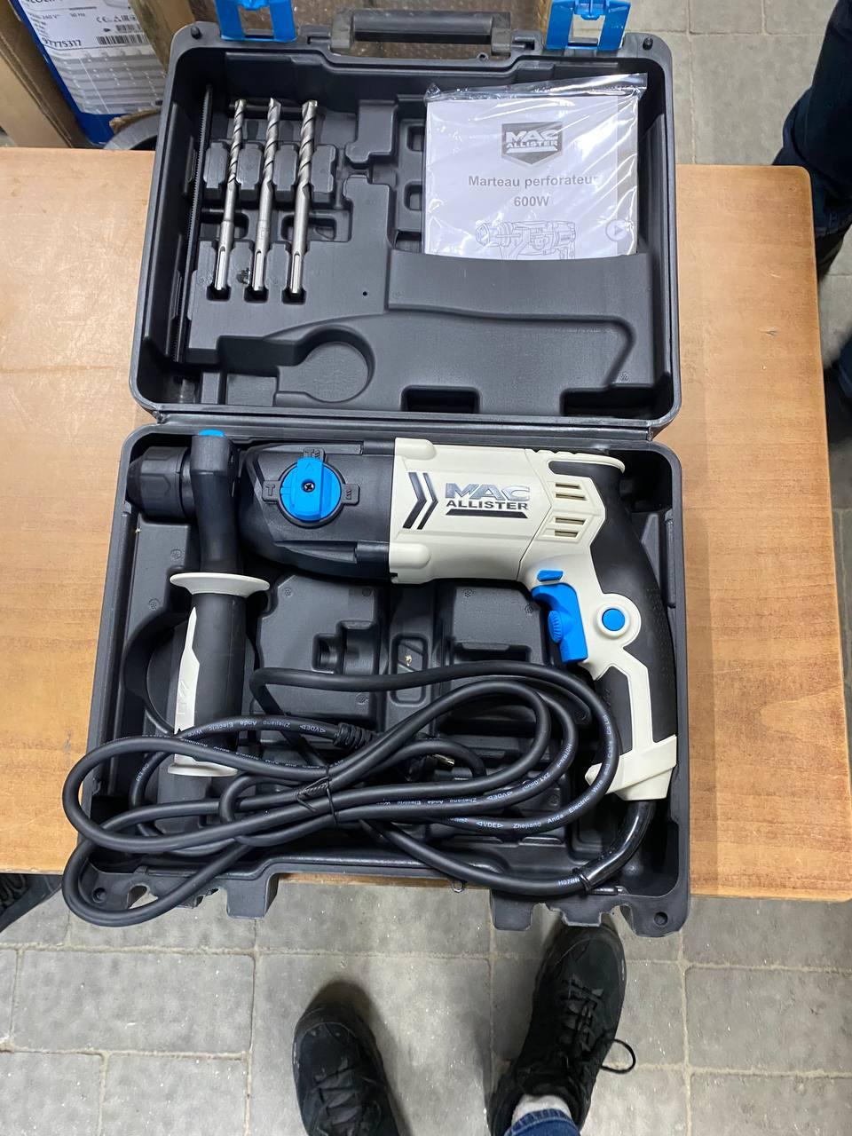 Перфоратор MacAllister SDS 600 W 2 кг (2462493992) - фото 2 Перфоратор MacAllister SDS 600 W 2 кг (2462493992) - фото 2