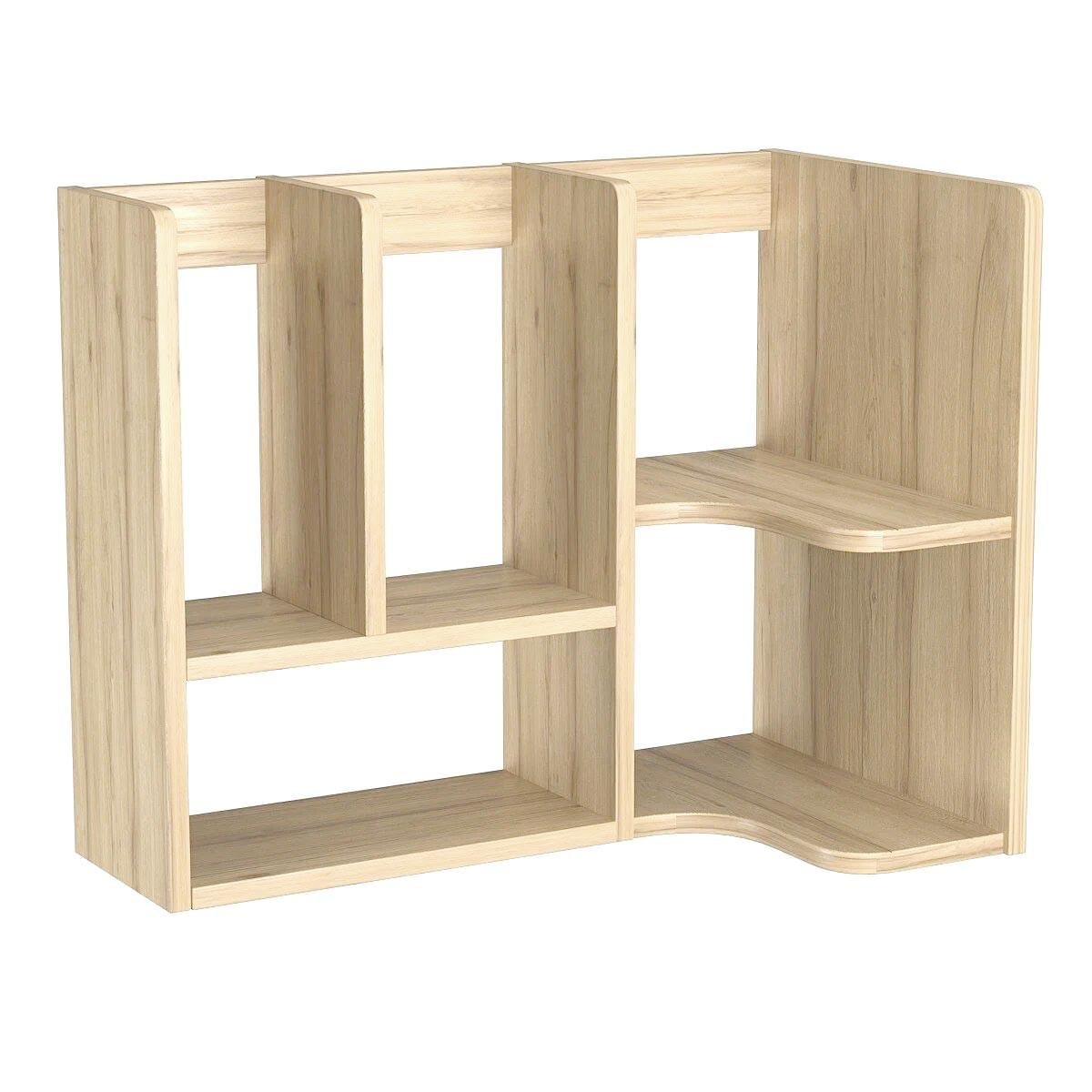 Полка-надстройка настольная из дерева Алара бланже (АКД-009201)