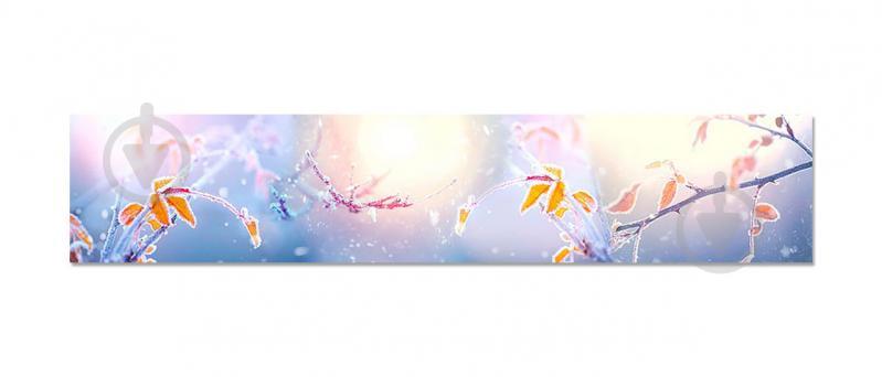 Наклейки кухонный фартук  Zatarga  "Заснеженная ветка" 600х3000 мм (Z180315/2)