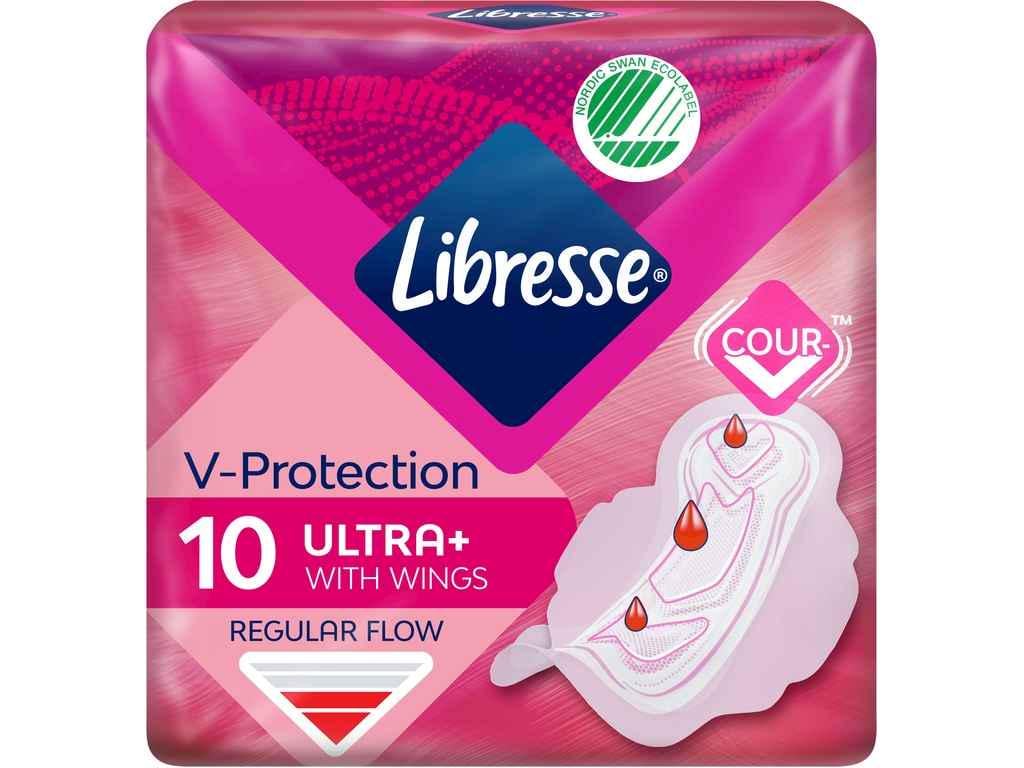 Прокладки гигиенические Libresse Ultra+ 4 к. 10 шт. (860803) Прокладки гигиенические Libresse Ultra+ 4 к. 10 шт. (860803)