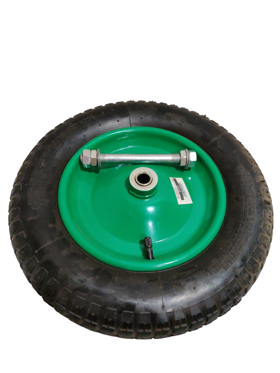 Колесо 3.00-8 для садовой тачки с осью 16 (22932404)