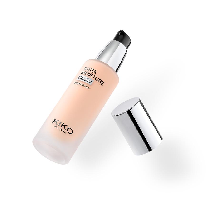 Тональная основа жидкая увлажняющая с сияющим финишем Kiko Milano Instamoisture Glow Foundation 30 мл (17609213) - фото 3