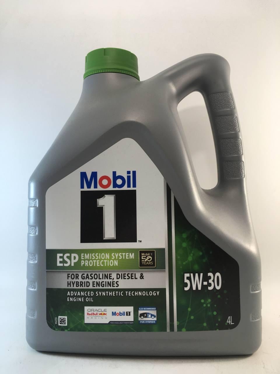 Моторное масло Mobil 1 ESP C2/C3 SP 5W-30 4 л (152053)