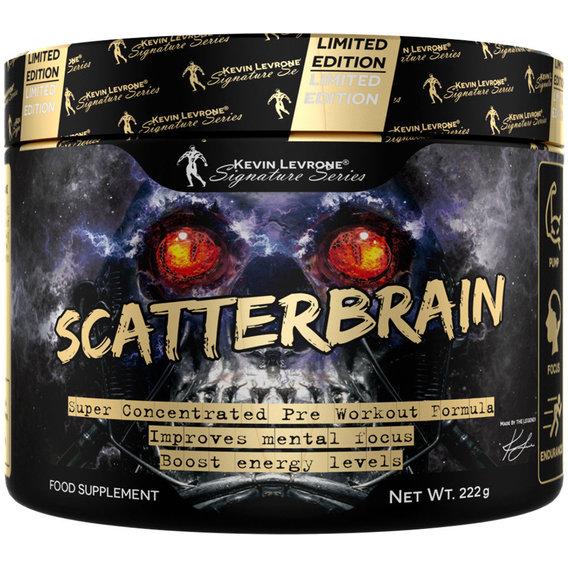 Комплекс до тренировки Kevin Levrone Scatterbrain 222 г 60 порций Black Currant Комплекс до тренировки Kevin Levrone Scatterbrain 222 г 60 порций Black Currant