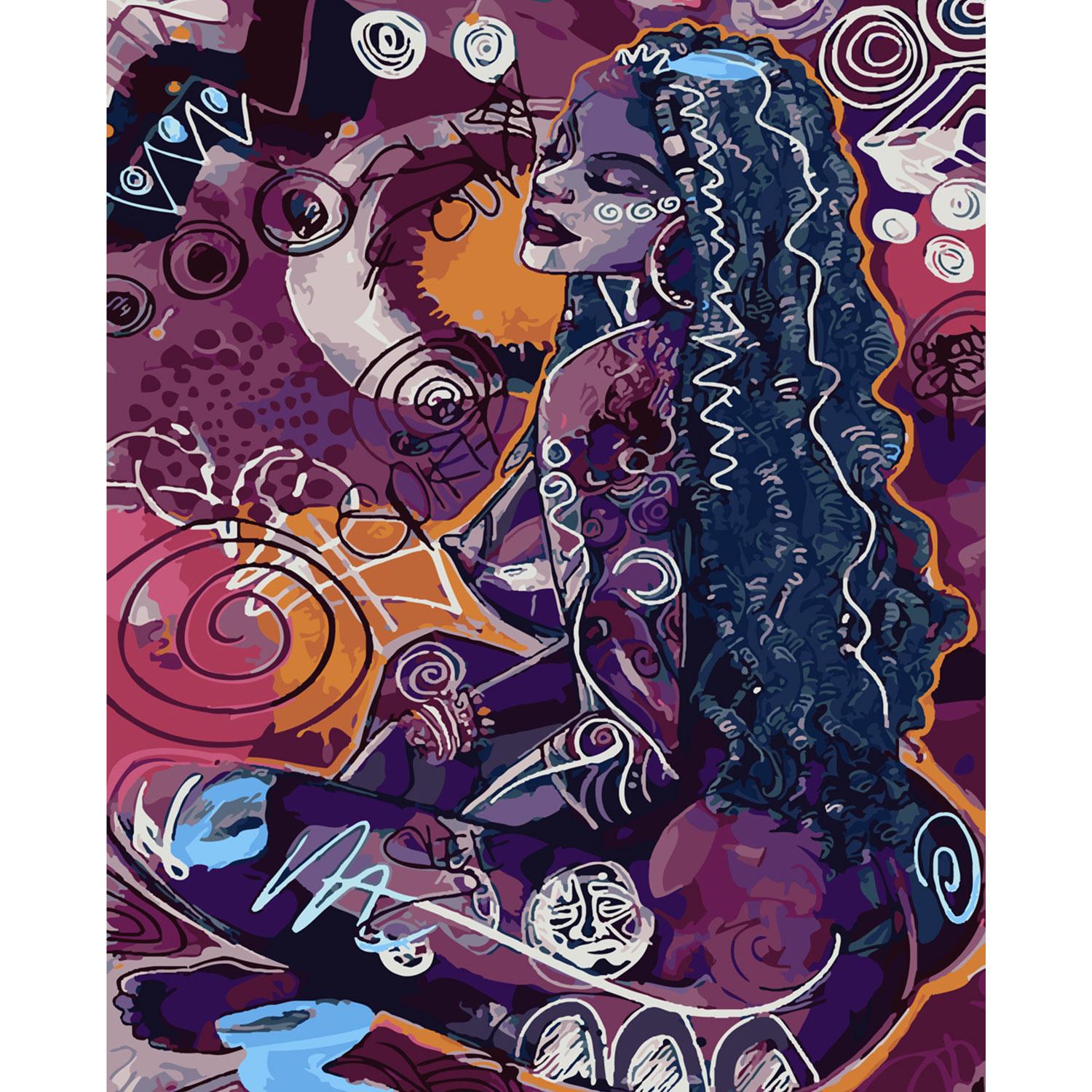 Картина по номерам Strateg Колдунья 40х50 см (SY6213)