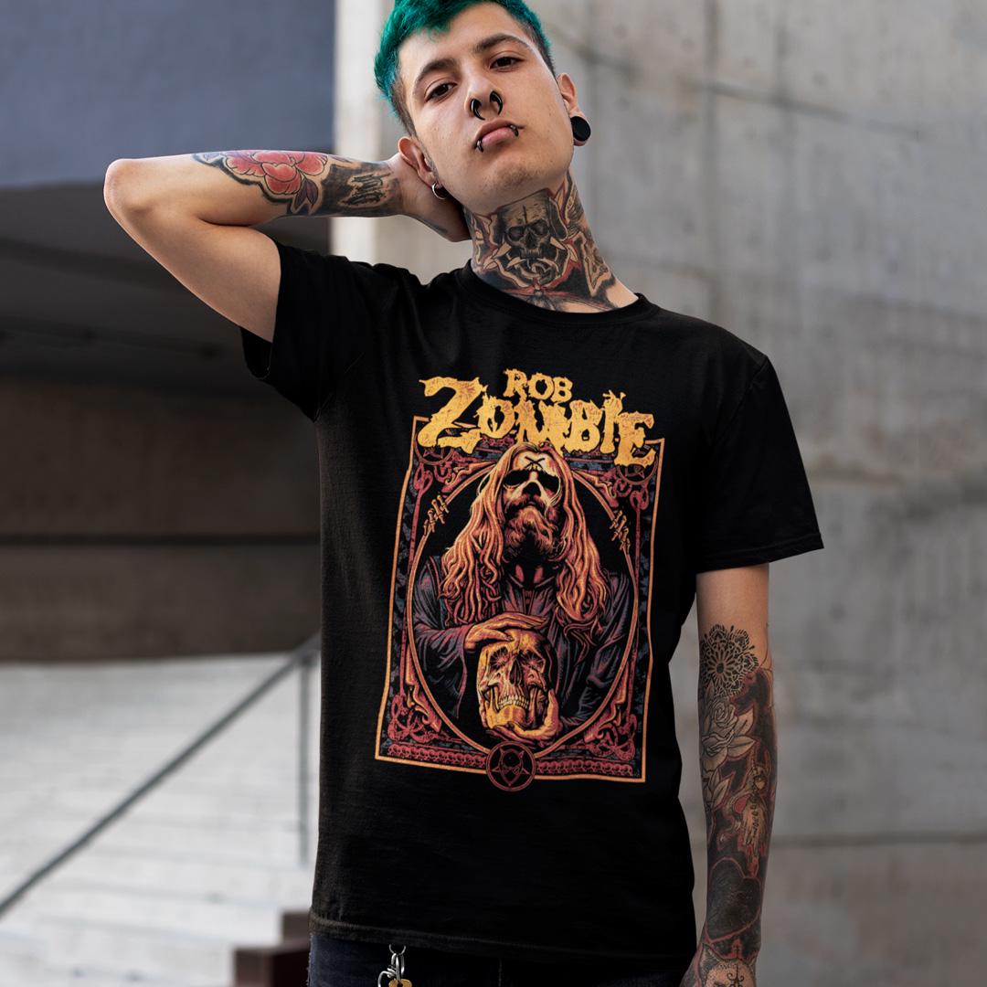 Футболка унисекс Rob Zombie 4XL Черный (0000011357)