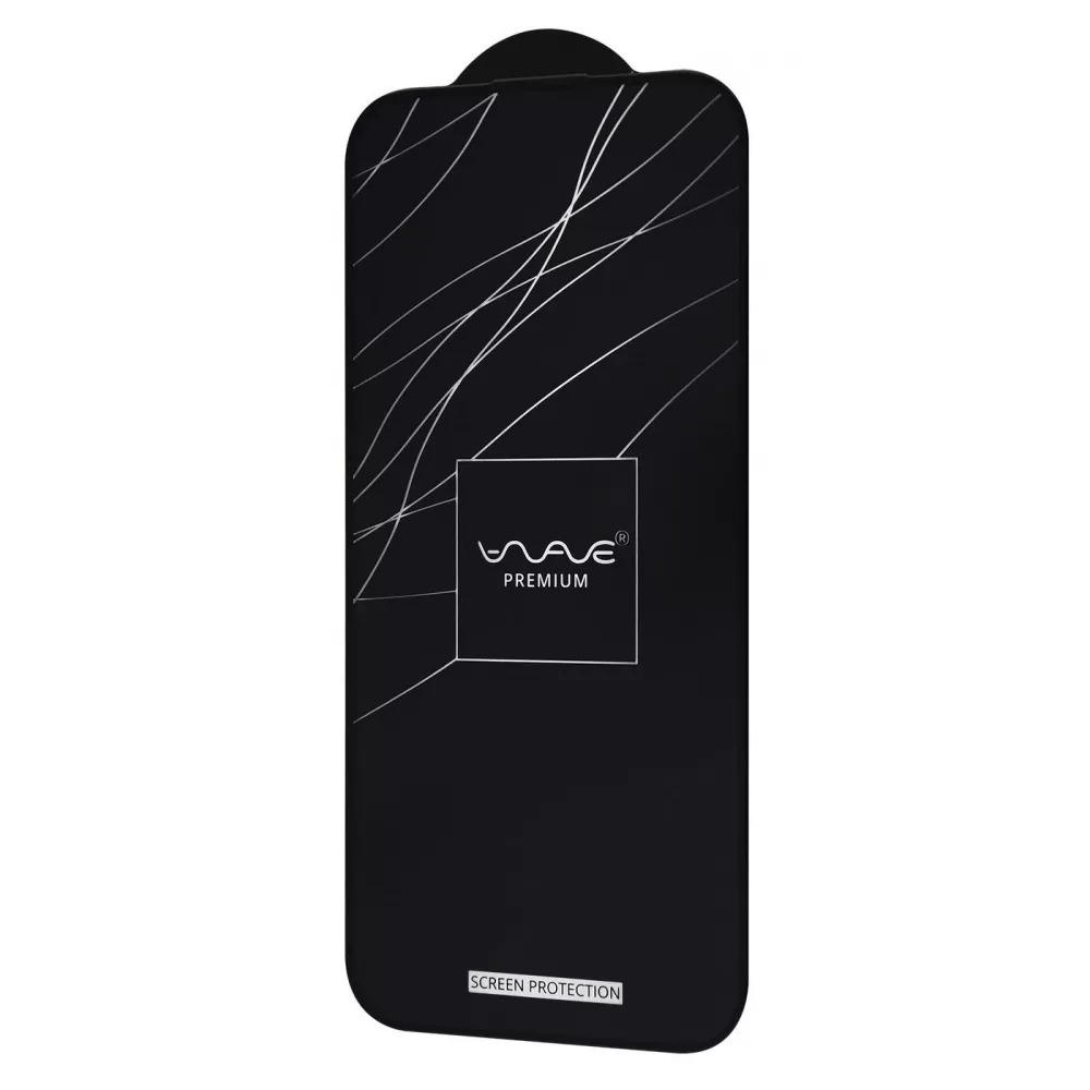 ᐉ Защитное стекло WAVE Premium для телефона iPhone 15 Pro полноэкранное 2D  Black • Купить в Киеве, Украине • Лучшая цена в Эпицентр