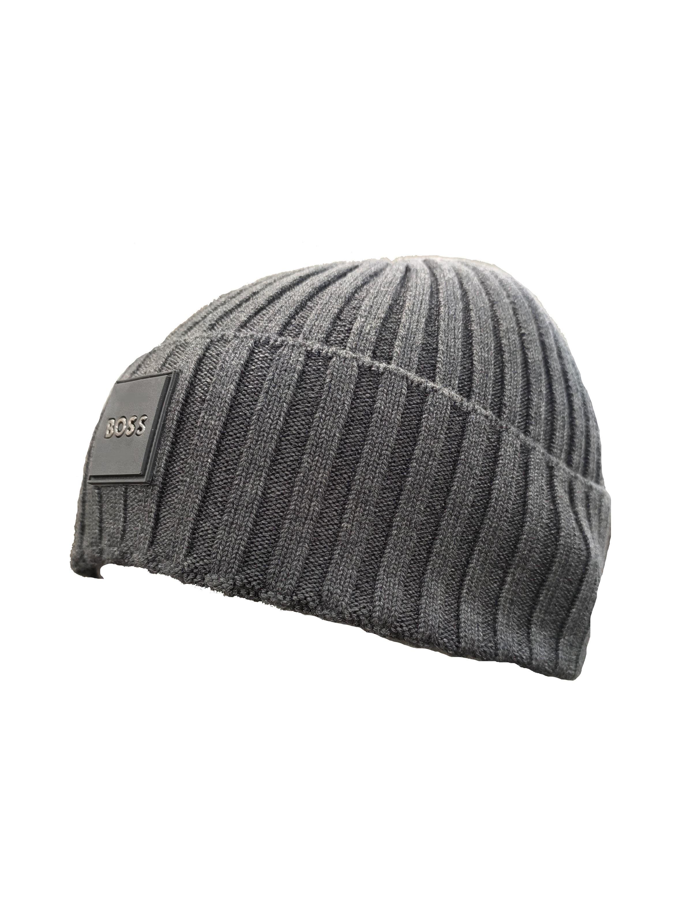 Шапка мужская Hugo Boss Hats Baret HB-1663 Antracite