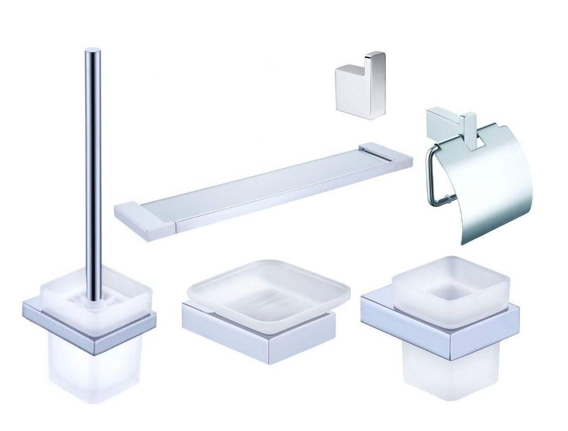 Комплект аксессуаров Venta SquareC 6в1 для ванной комнаты