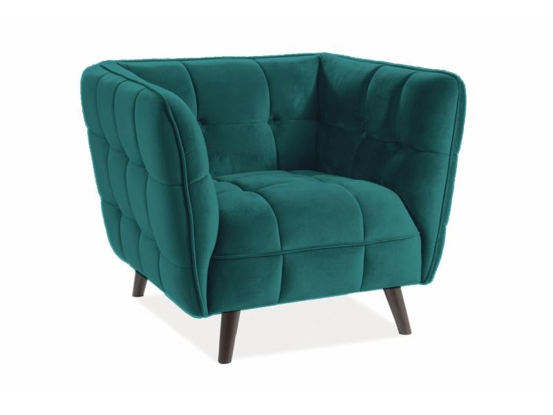 Кресло Castello 1 Velvet Брюзовый/Венге (CASTELLO1V85)