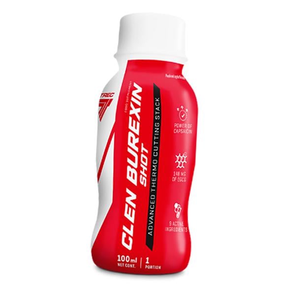 Жиросжигатель порционный Trec Nutrition ClenBurexin Shot 100 мл Персик-яблоко (02101021)
