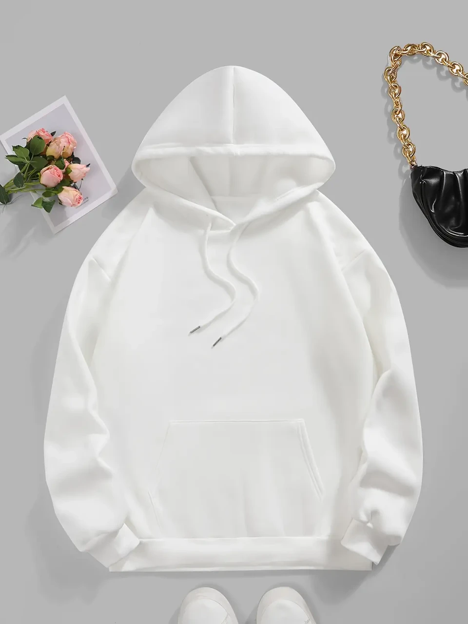 Худи женское с принтом Pin-000-2718 S Белый (2700265359) - фото 2 Худи женское с принтом Pin-000-2718 S Белый (2700265359) - фото 2