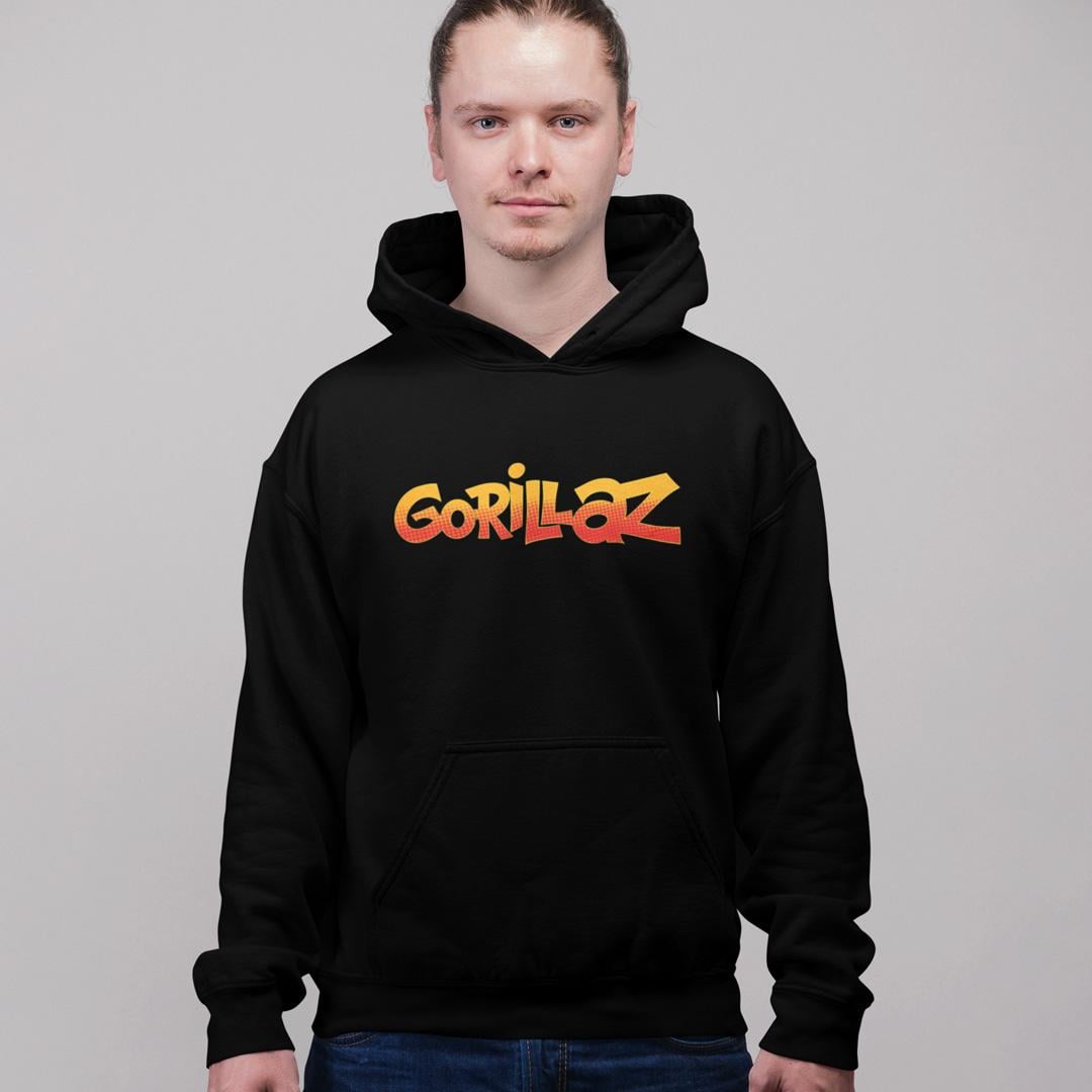 Худи мужское флисовое Gorillaz The Mountain L Черный (00000006144)