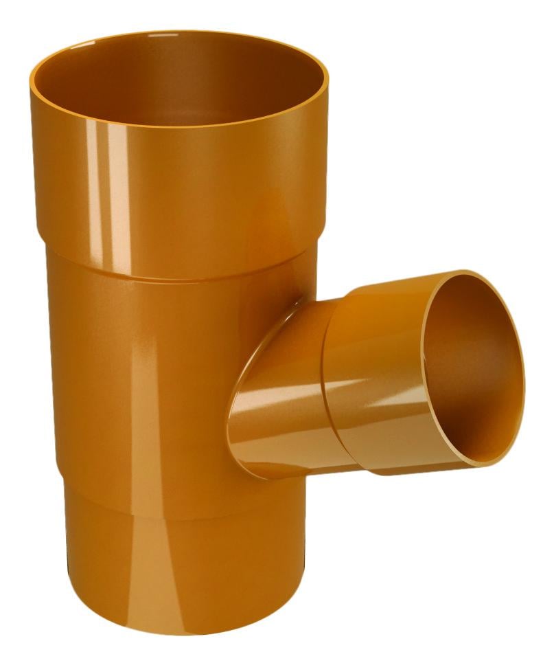Тройник трубы 67,5° DEVOREX Classic 120 Терракот (11692236)