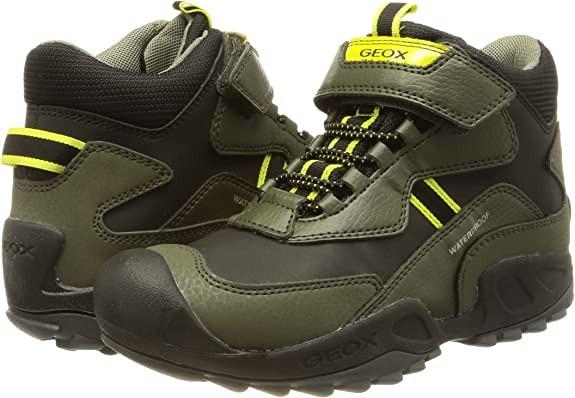 Ботинки зимние Geox Savage р. EUR 33 Military/Lime (7500592)