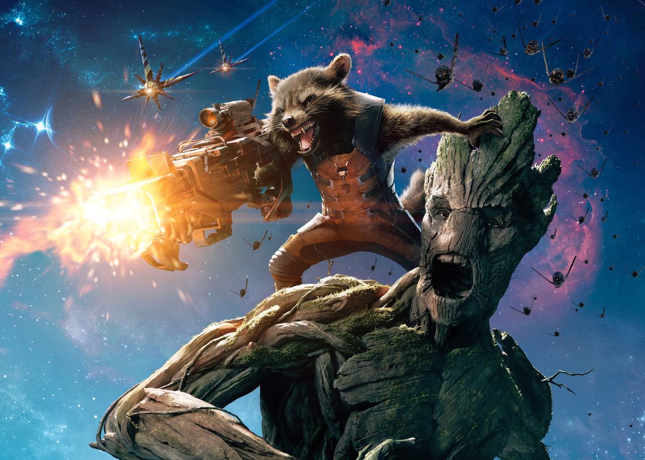 Картина GeekLand Guardians of the Galaxy Ракета и Грут (GG.09.024)