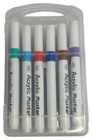 Набор акриловых маркеров Acrylic Marker Y 04 12 шт. (24869578) - фото 2 Набор акриловых маркеров Acrylic Marker Y 04 12 шт. (24869578) - фото 2