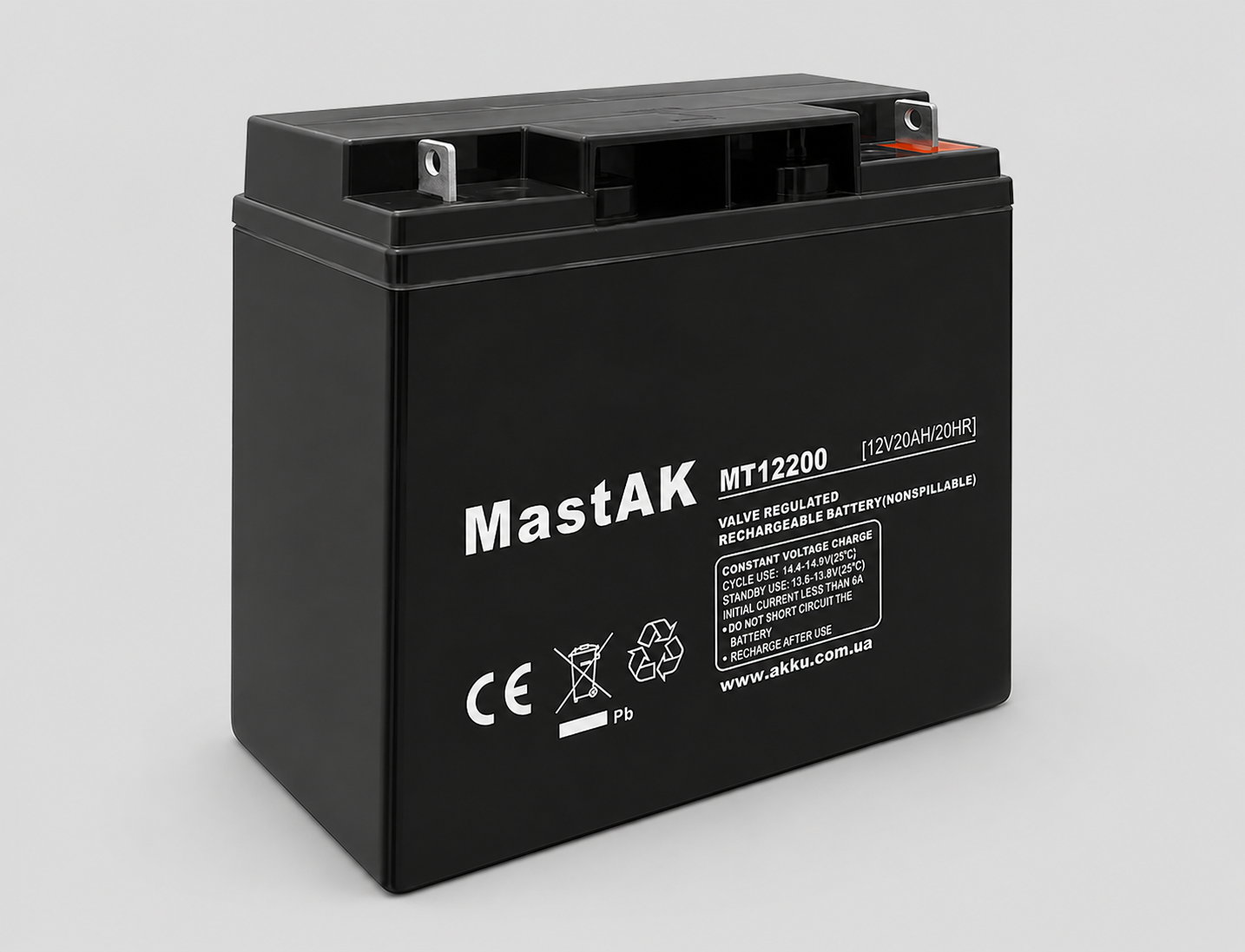 Аккумулятор MastAK MT12200 12V 20 Ah (185087)