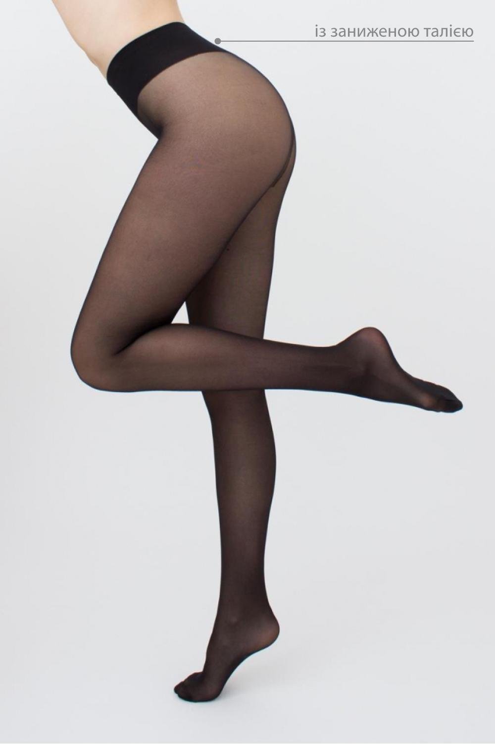 Колготы женские Giulia SENSI VITA BASSA с заниженной талией 40 р. 4 Black/Nero (4824092075144)