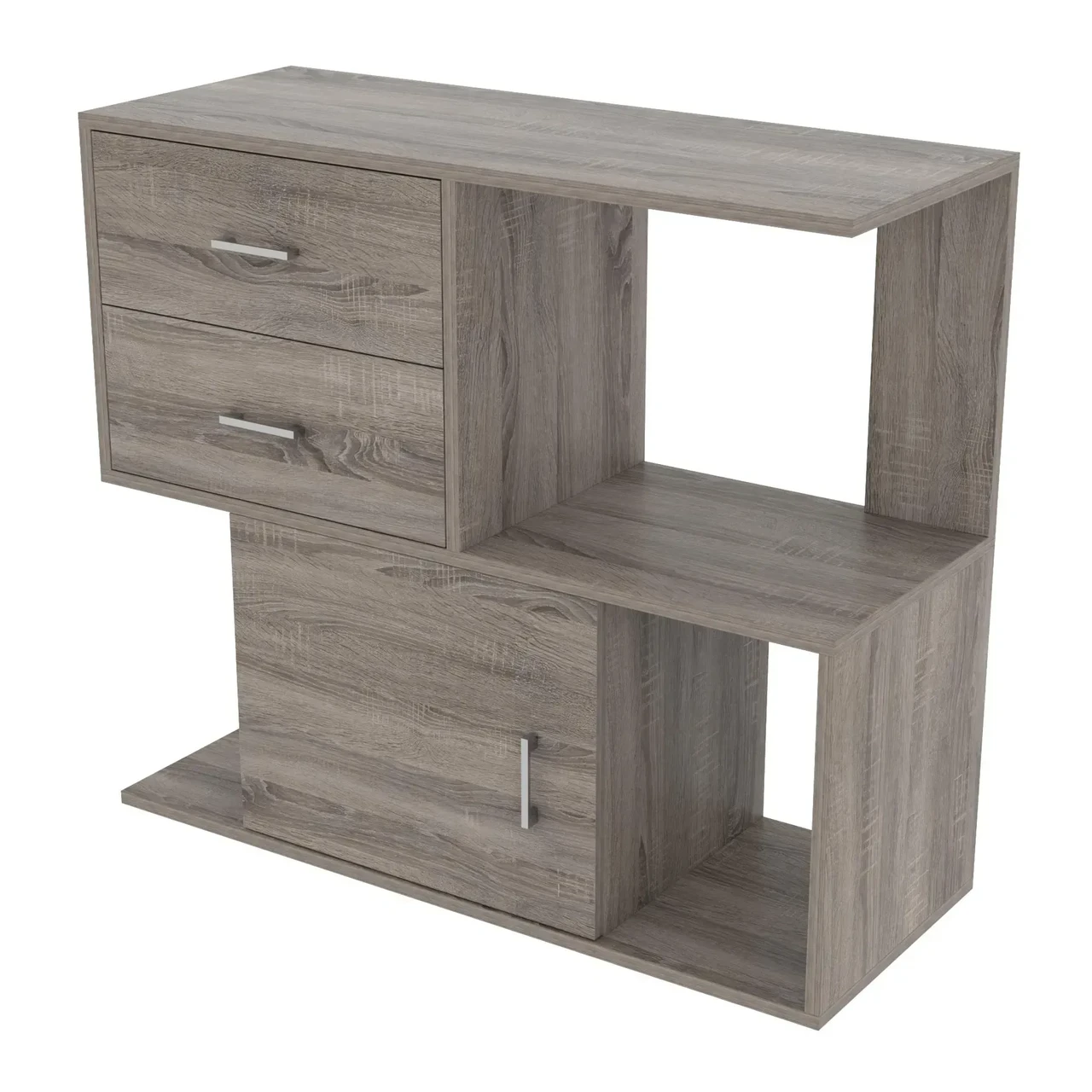 Тумба для салону Kontinent TS-3 90х35х80 см Дуб Сонома Трюфель (83740346) - фото 1