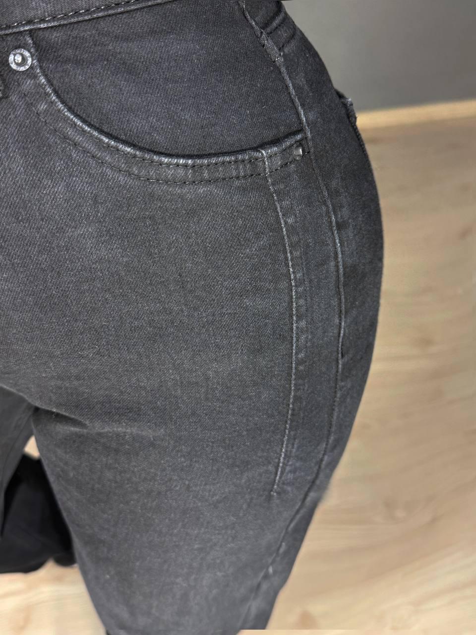 Джинси жіночі ITS Basic 2407-1 палаццо стрейчеві з виточками р. 40 Чорний (4997) - фото 2 Джинси жіночі ITS Basic 2407-1 палаццо стрейчеві з виточками р. 40 Чорний (4997) - фото 2